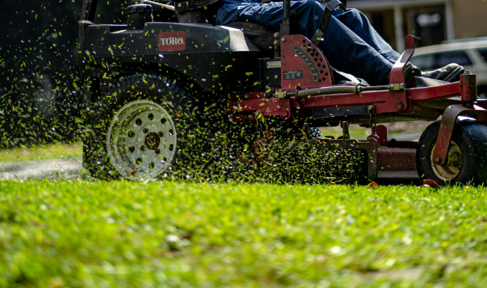 I do not need to catch my grass and I am happy to discharge the clippings back on to the lawn. This is the most efficient way to mow and offers the most options, but is not quite as nice a finish as catching.